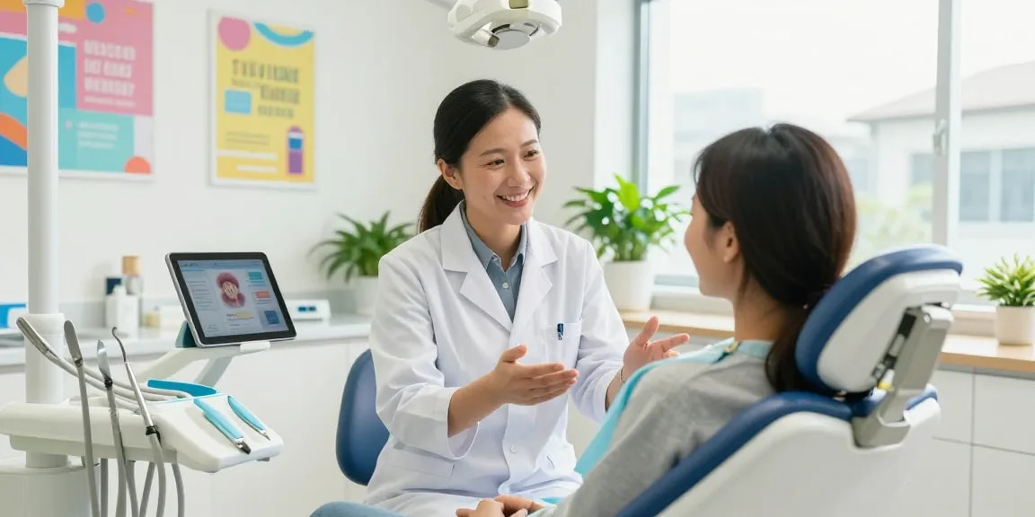 Visit your dentist for a friendly consultation in a bright, modern clinic.