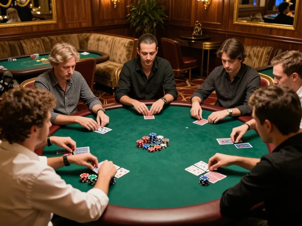 Engage in exciting kerajaanslot poker gameplay amid luxury surroundings