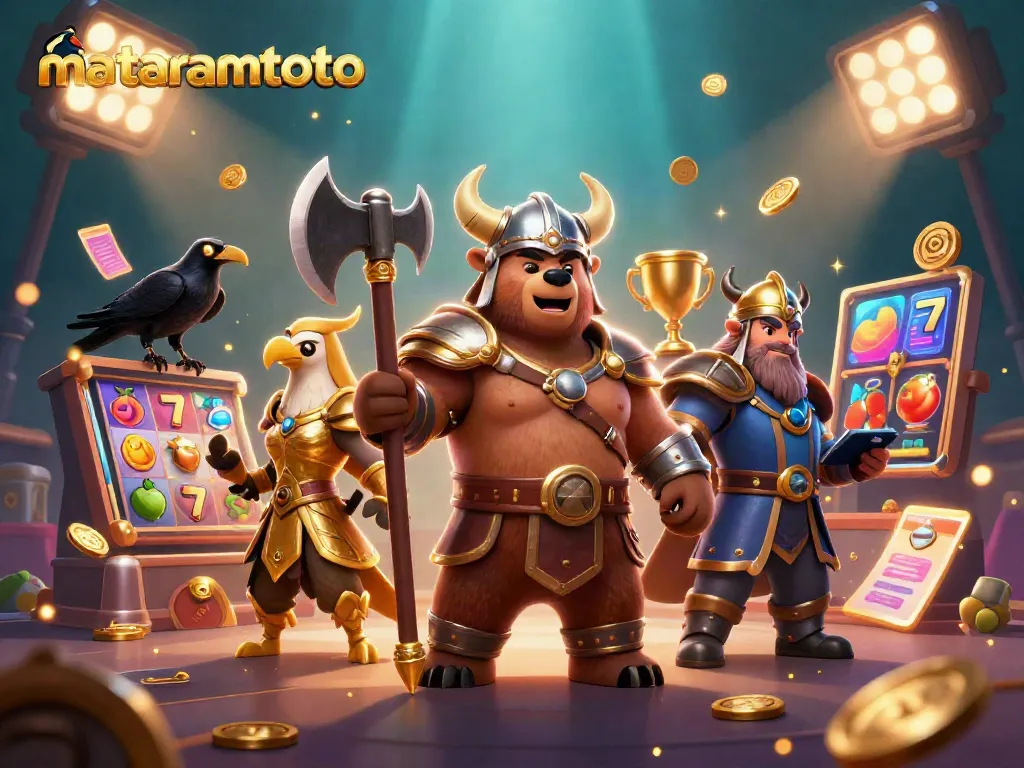 Experience thrilling gameplay at mataramtoto with vibrant symbols from slots and jackpot games.
