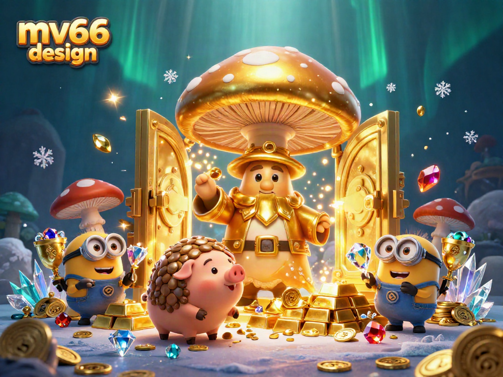 Engage with MV66 design in our vibrant casino adventure featuring golden treasures and magical characters.