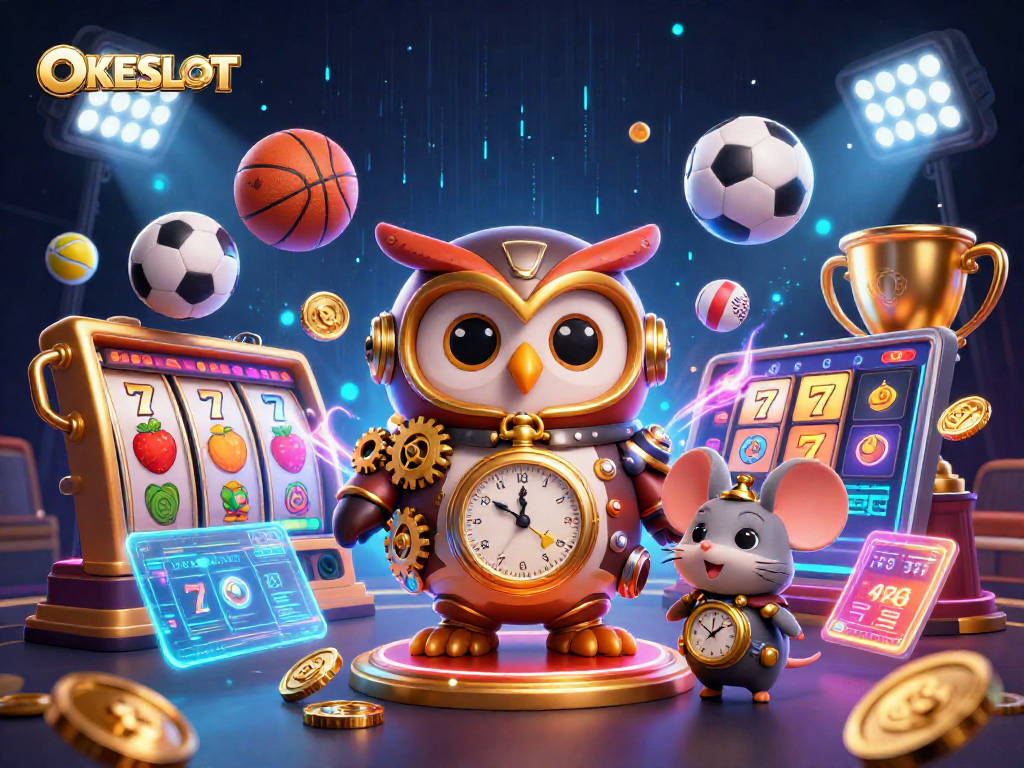 OKESLOT memberikan pengalaman bermain slot yang menyenangkan dengan jackpot dan simbol keberuntungan.