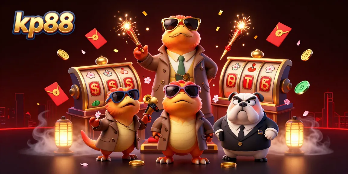 Experience thrilling gaming at kp88 with engaging raptors accessing a VIP casino lounge.
