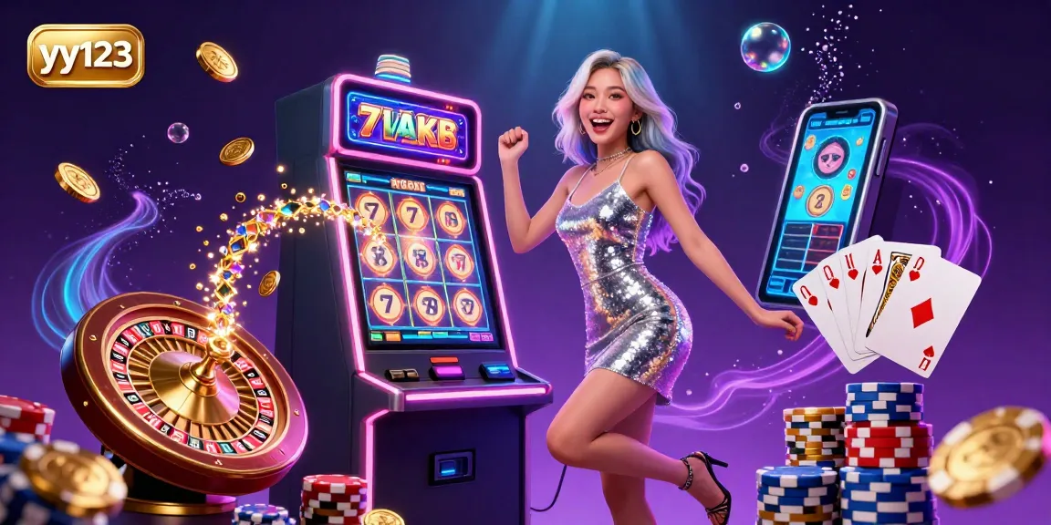 Experience the thrilling slots and jackpots at yy123, featuring dynamic casino elements and winning moments.