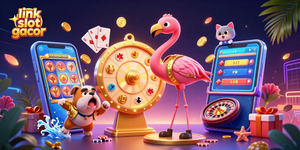 Menangkan hadiah menarik di "link slot gacor" dengan permainan slot yang penuh keseruan dan hadiah menunggu!