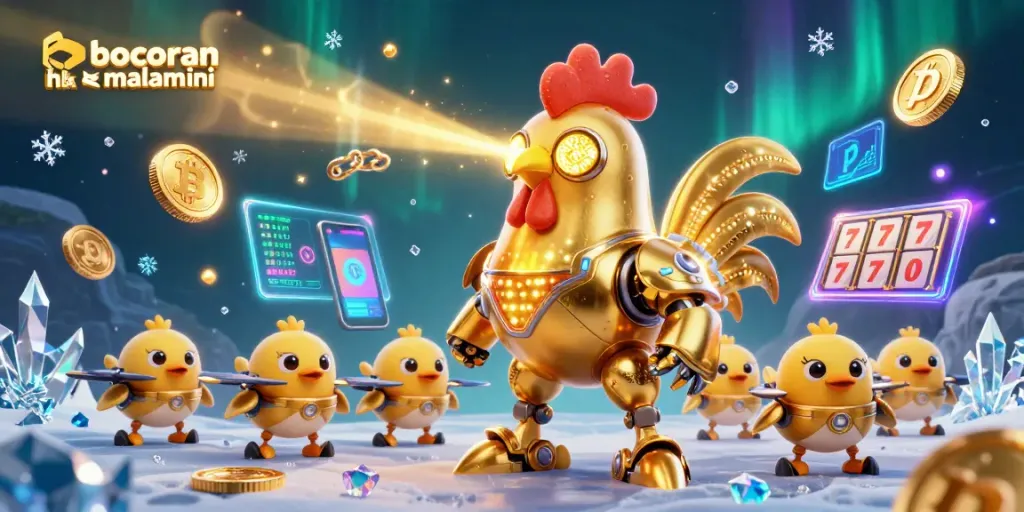 Bocoran hk malam ini: prediksi angka dengan rooster robot dan drone anak ayam beraksi di dunia kasino digital.