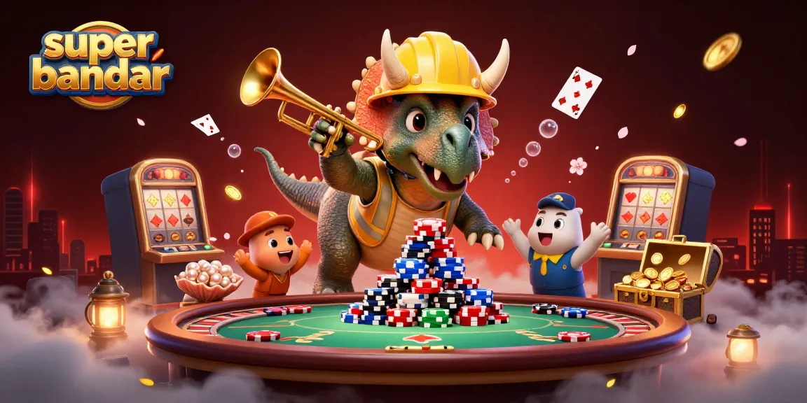 Super bandar mendorong kemenangan di kasino sambil membangun tumpukan chip poker yang mengesankan.