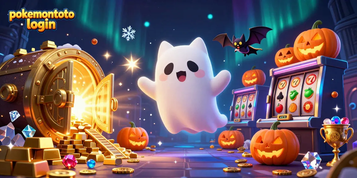 Join the pokemontoto login adventure in a vibrant haunted casino with captivating visuals.