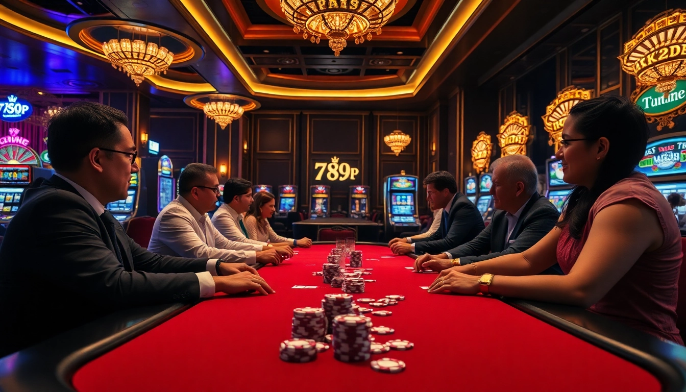Experience excitement at 789p with luxurious poker gameplay and vibrant casino atmosphere.