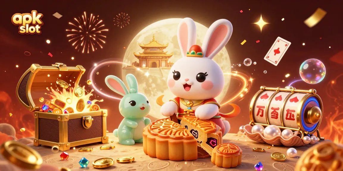 Menangkan apk slot dengan simbol keberuntungan dan permainan menarik di ilustrasi kasino ini.