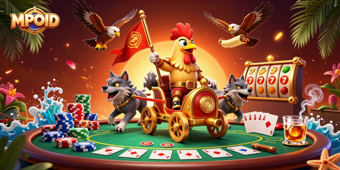 Engage with MPOID for a thrilling casino experience featuring vibrant poker elements.