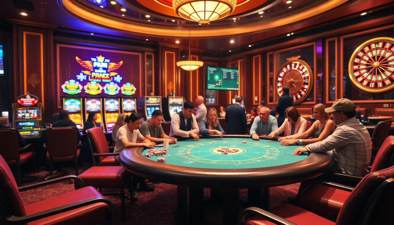 Experience the excitement of gambling at trang chủ 789bet with a vibrant casino scene.