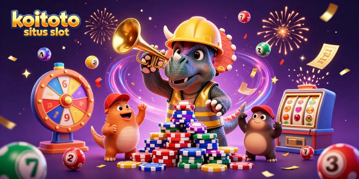 Bermain di koitoto situs slot dengan hadiah menarik dari berbagai pilihan game slot yang bisa diakses 24 jam.