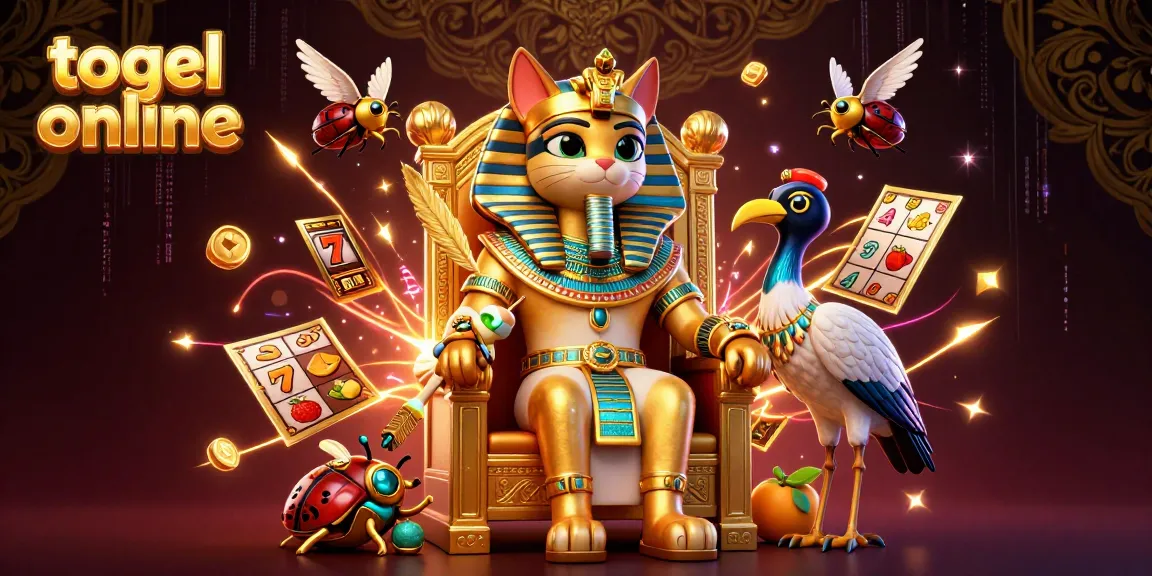 Mengklaim kemenangan melalui togel online di permainan kasino dengan simbol slot yang berkelip dan energi sangat kaya dari ilustrasi permainan yang mendebarkan.