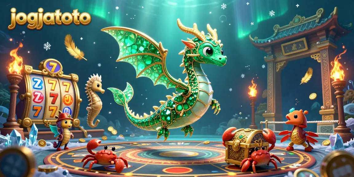 Engage in thrilling slot adventures with jogjatoto's enchanting sea dragon and vibrant reels.