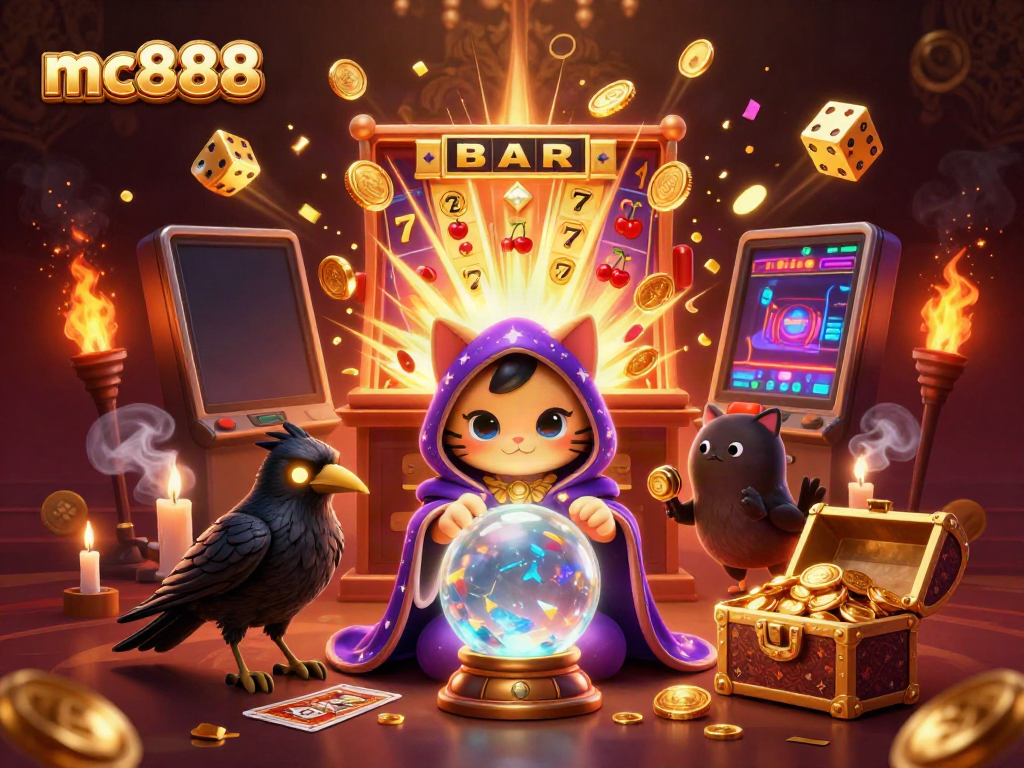 Raih kemenangan di mc888 dengan mesin slot penuh simbol keberuntungan dan fitur menarik.