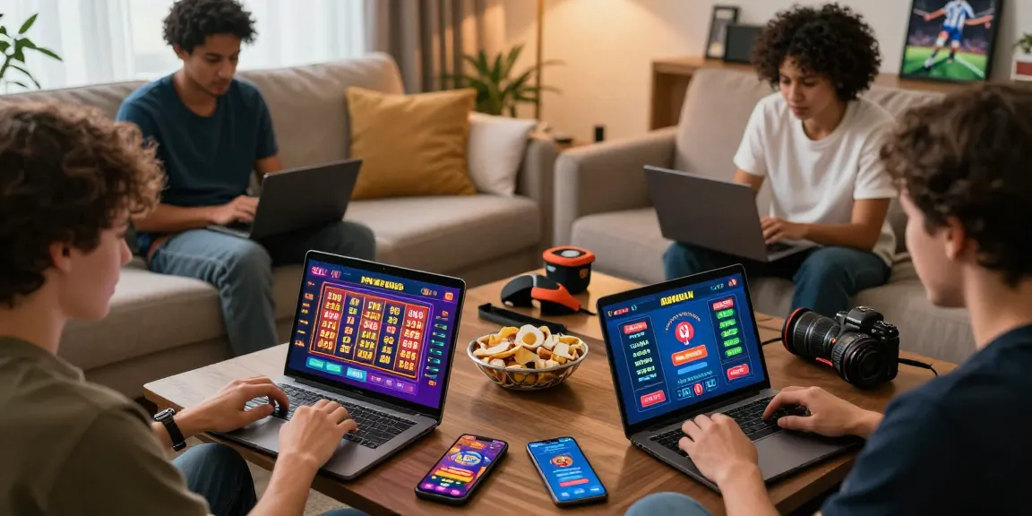 Platform online Ratutogel dengan pengguna yang menikmati pengalaman taruhan interaktif