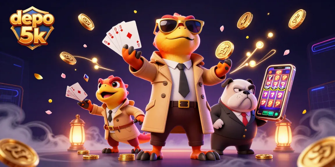 Menangkan permainan slot dengan depo 5k yang menampakkan raptor di kasino VIP dengan elemen menarik.