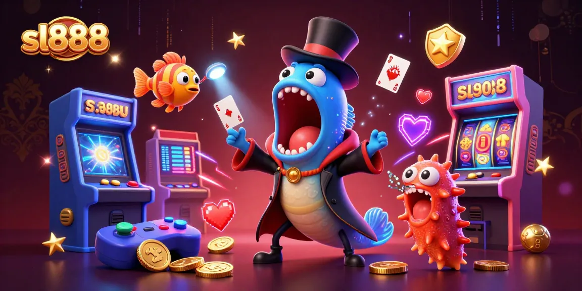 Experience sl888's thrilling casino magic with enchanting characters and vibrant gaming elements.