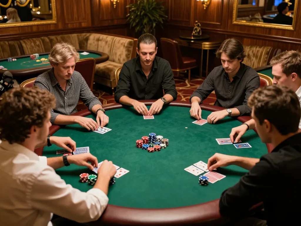 Engage in exciting kerajaanslot poker gameplay amid luxury surroundings