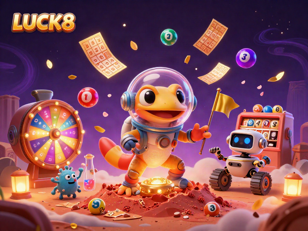 LUCK8 mang đến trải nghiệm sòng bạc độc đáo với các bóng xổ số sống động.
