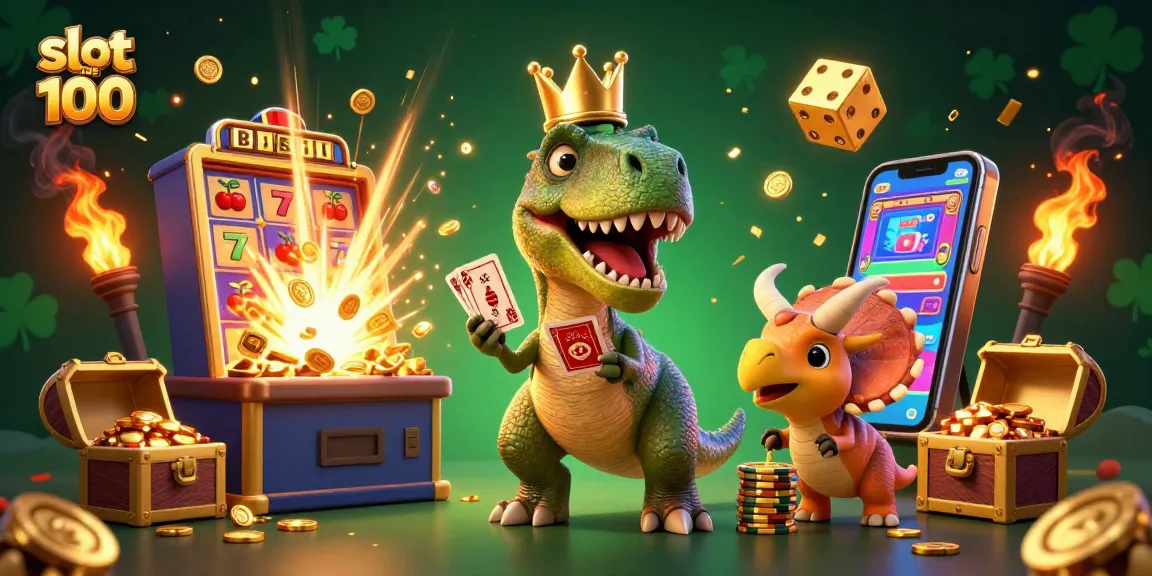 Menangkan permainan slot bet 100 dengan strategi terbaik dan mesin slot berkilauan yang menumpuk koin emas.