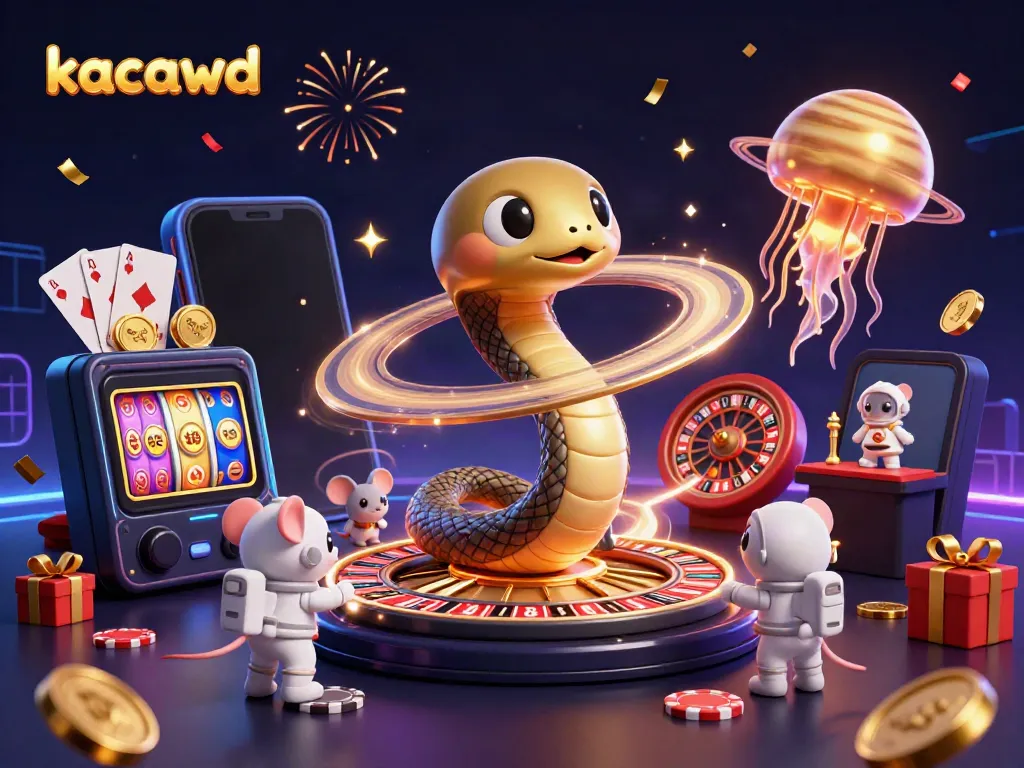 Gambarkan momen seru dari kacawd saat astronaut tikus bertaruh di papan roulette planet Saturnus.