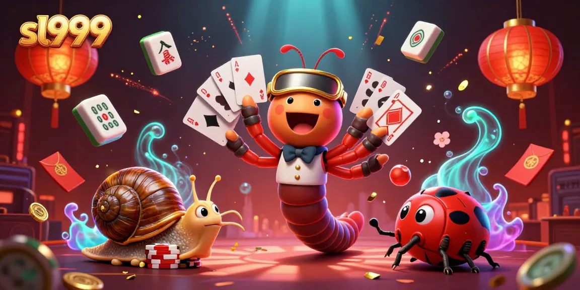 Engage with sl999 in a vibrant casino scene featuring a millipede dealer and exciting gameplay.