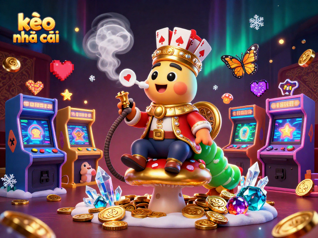 Engage with kèo nhà cái's vibrant gaming scene, powered by inventive characters in a lively casino atmosphere.