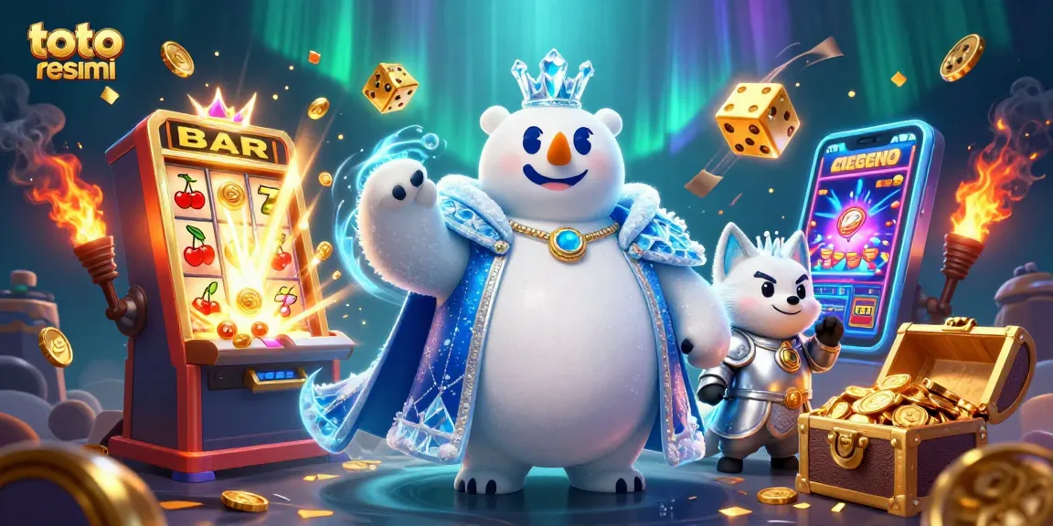 Menangkan jackpot dengan toto resmi di slot mesin dan animasi kasino yang megah
