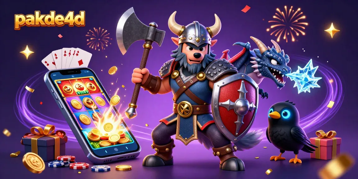 Experience thrilling gaming with pakde4d featuring unique slot games, vibrant characters, and engaging casino elements.