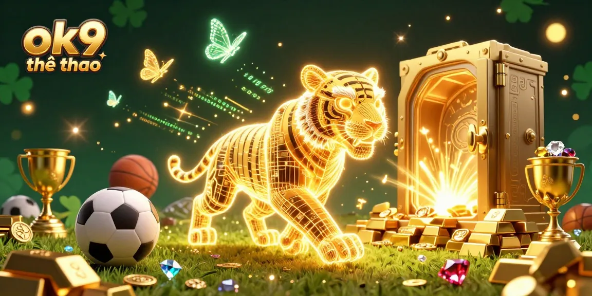 Experience the thrill of ok9 thể thao with dynamic sports betting scenes and energetic characters.