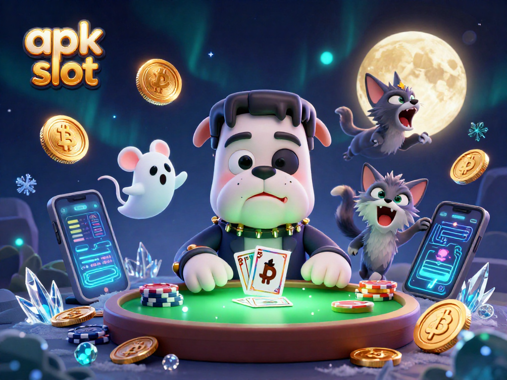 Mengumpulkan kemenangan melalui apk slot sambil menikmati suasana kasino yang menghadirkan karakter kartun menarik.