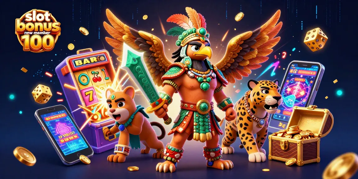 Menangkan slot bonus anggota baru 100 dengan jackpot besar dan grafis menarik di kasino.