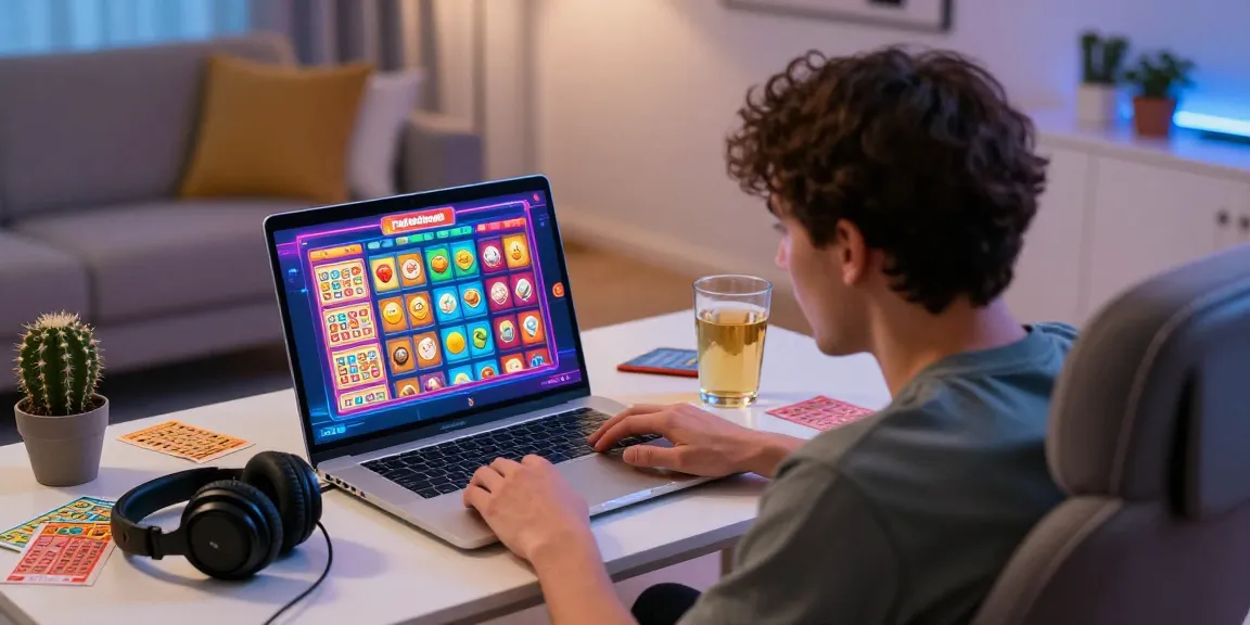 Pengguna rajatogel sedang bermain togel online dengan suasana yang ceria di rumah.