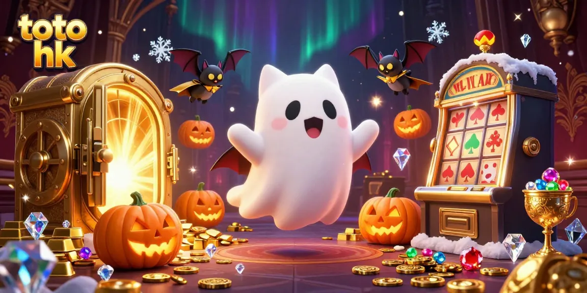 Menyaksikan keajaiban toto hk di kasino yang dihantui dengan kucing hantu dan hiasan menarik.