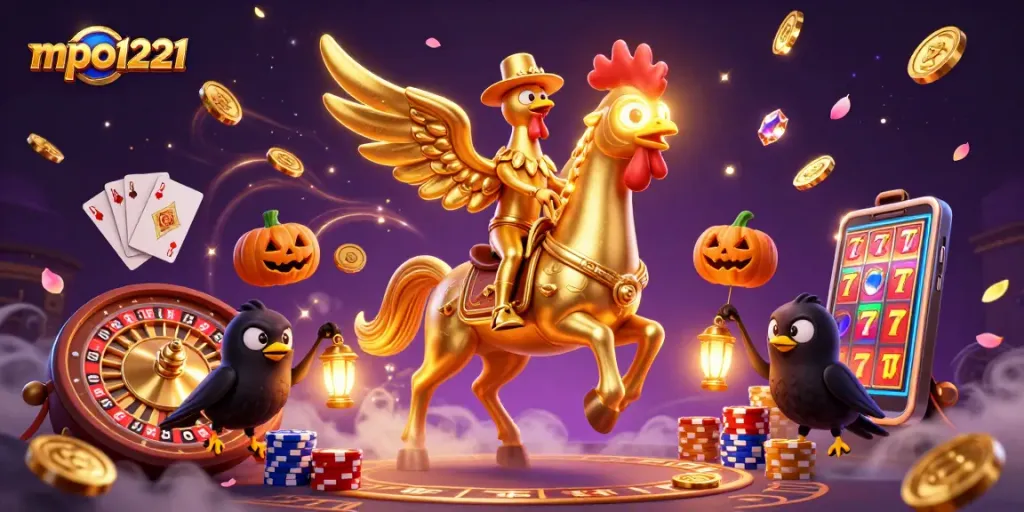 mpo1221 bermain permainan slot dengan pemandangan kasino malam yang menakjubkan
