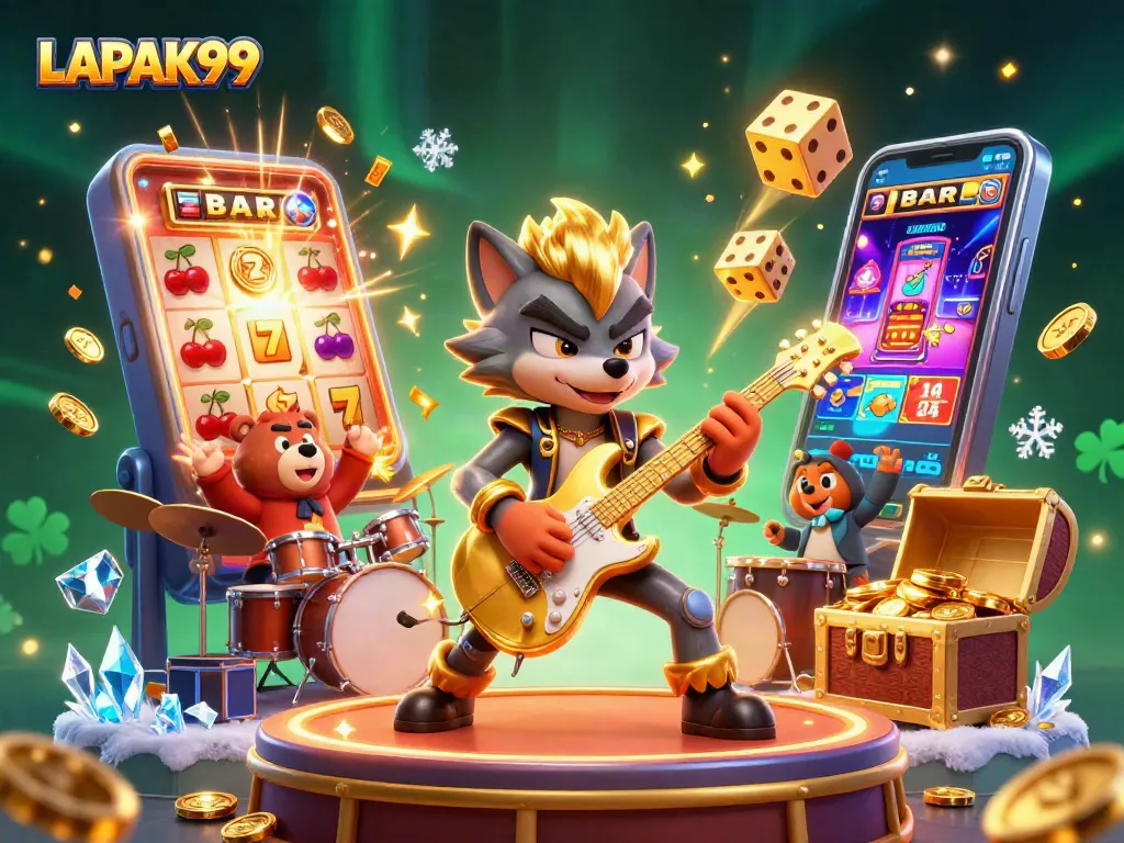 LAPAK99 engages players with an exciting gaming experience featuring winning slots and vibrant casino themes.