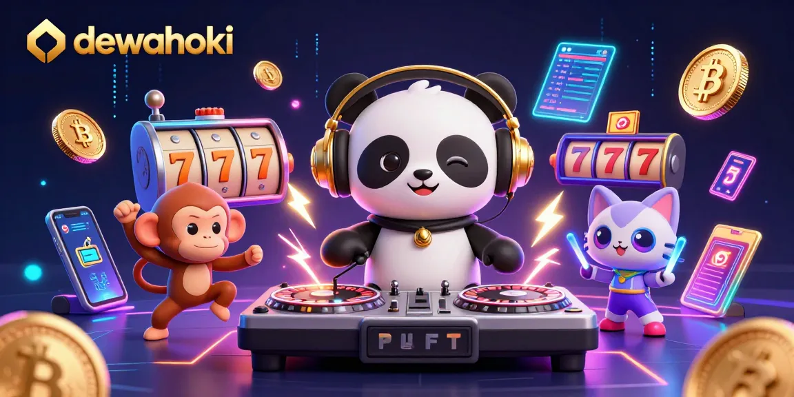 Win big on dewahoki by enjoying thrilling slot games with vibrant characters and energetic scenes.