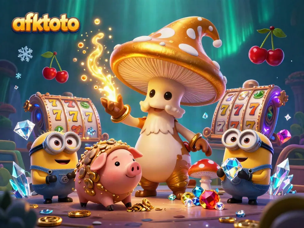 AFKTOTO menghidupkan pengalaman bermain di slot dengan wizard emas dan pig truffle menciptakan suasana istimewa.