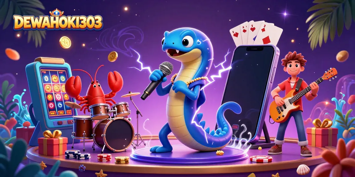 DEWAHOKI303 menghadirkan pengalaman bermain slot yang menarik dalam ilustrasi 3D yang megah.