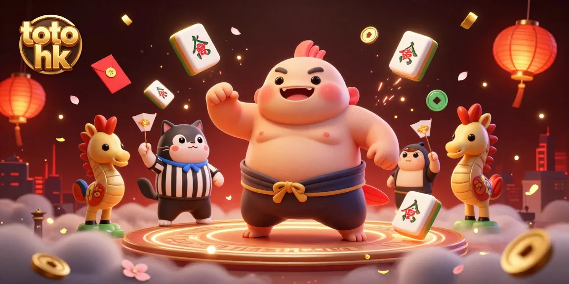 Gambar ini menampilkan toto hk dalam suasana kasino dengan ikan fugu, wasit ikan lele, dan penonton kuda laut.